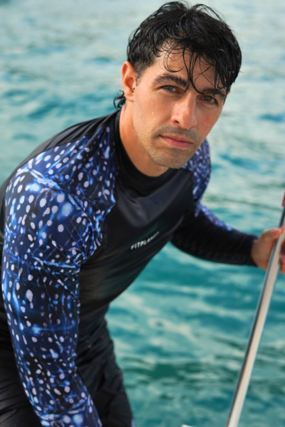 Licra surf manga larga - Tiburón ballena