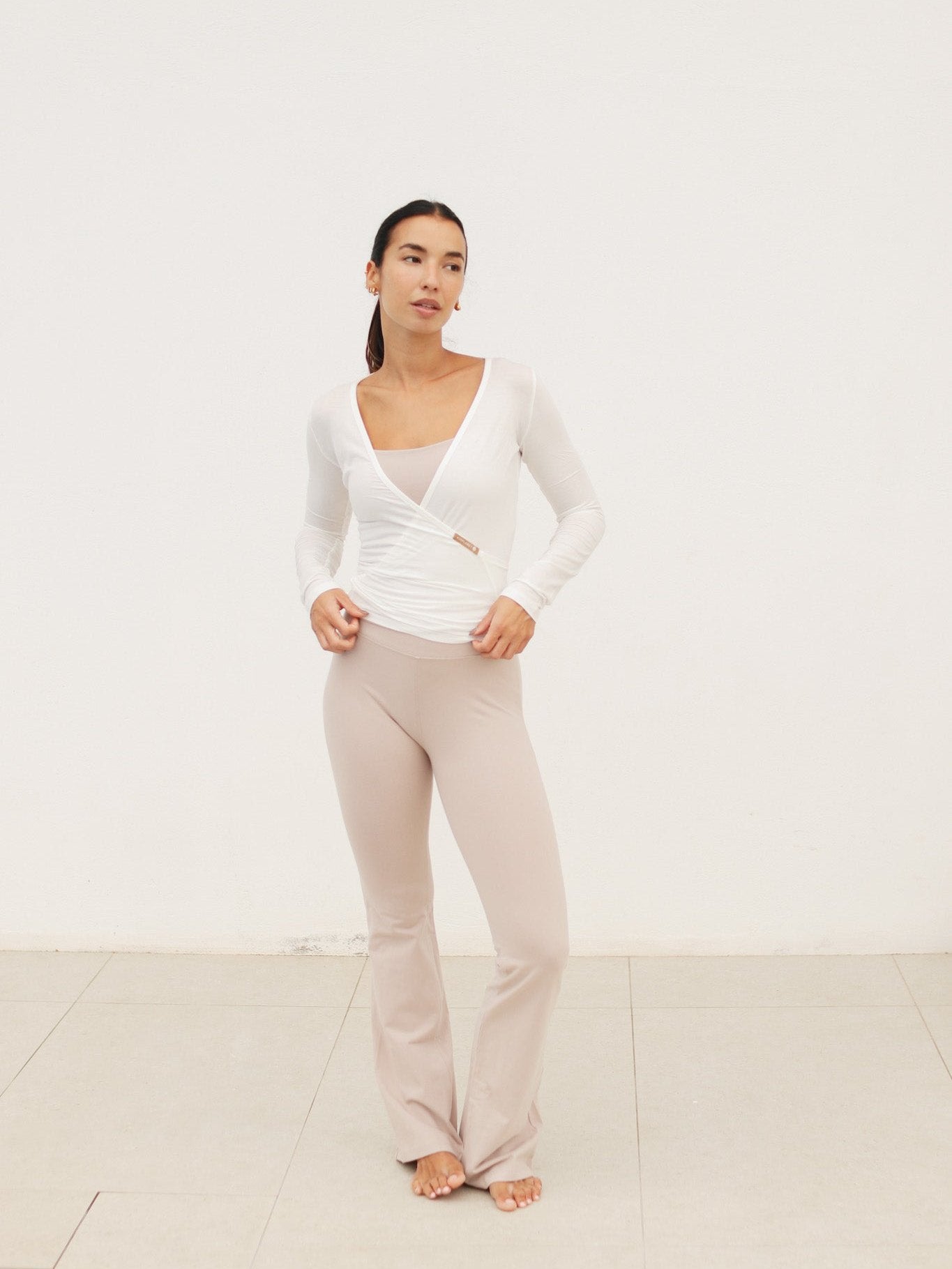 Ballett-Top - Blanco