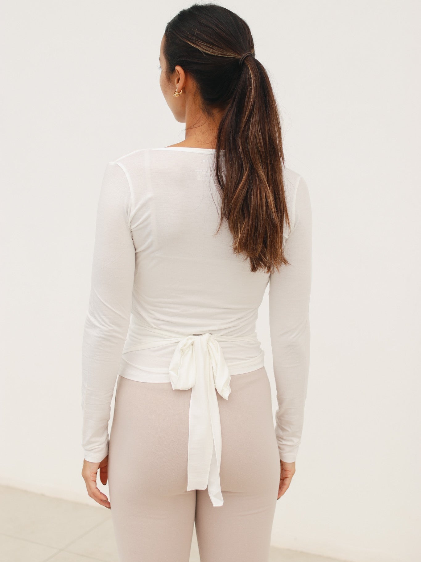 Ballett-Top - Blanco