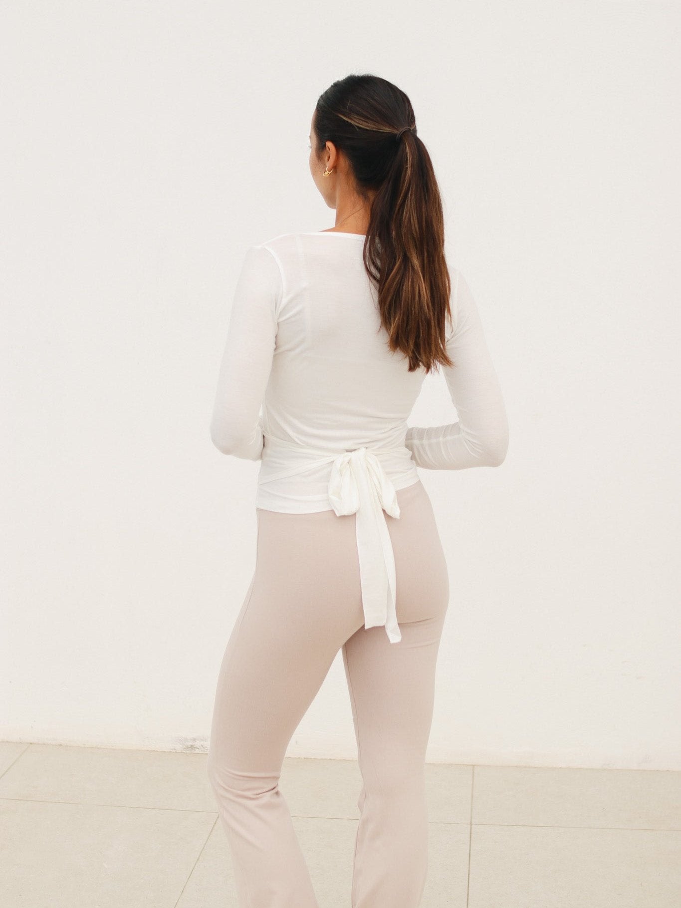 Ballett-Top - Blanco