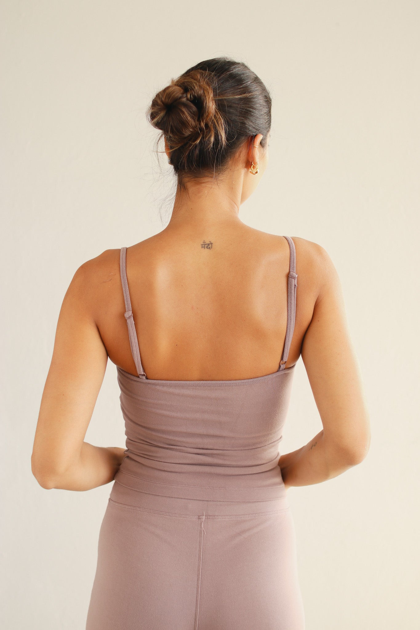 Conjunto Esencial algodón - Malva