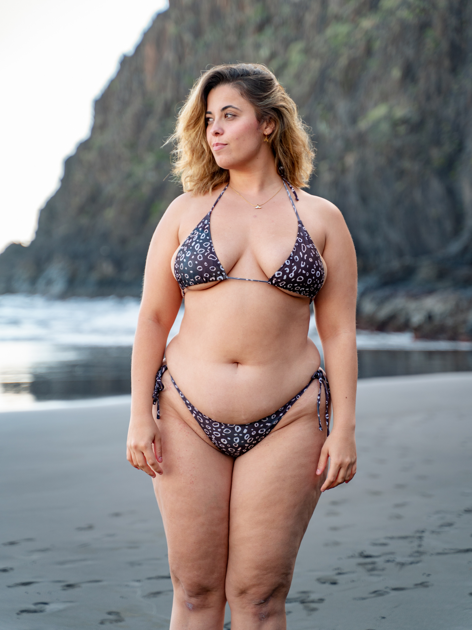Bikini Haut Streifen Adler