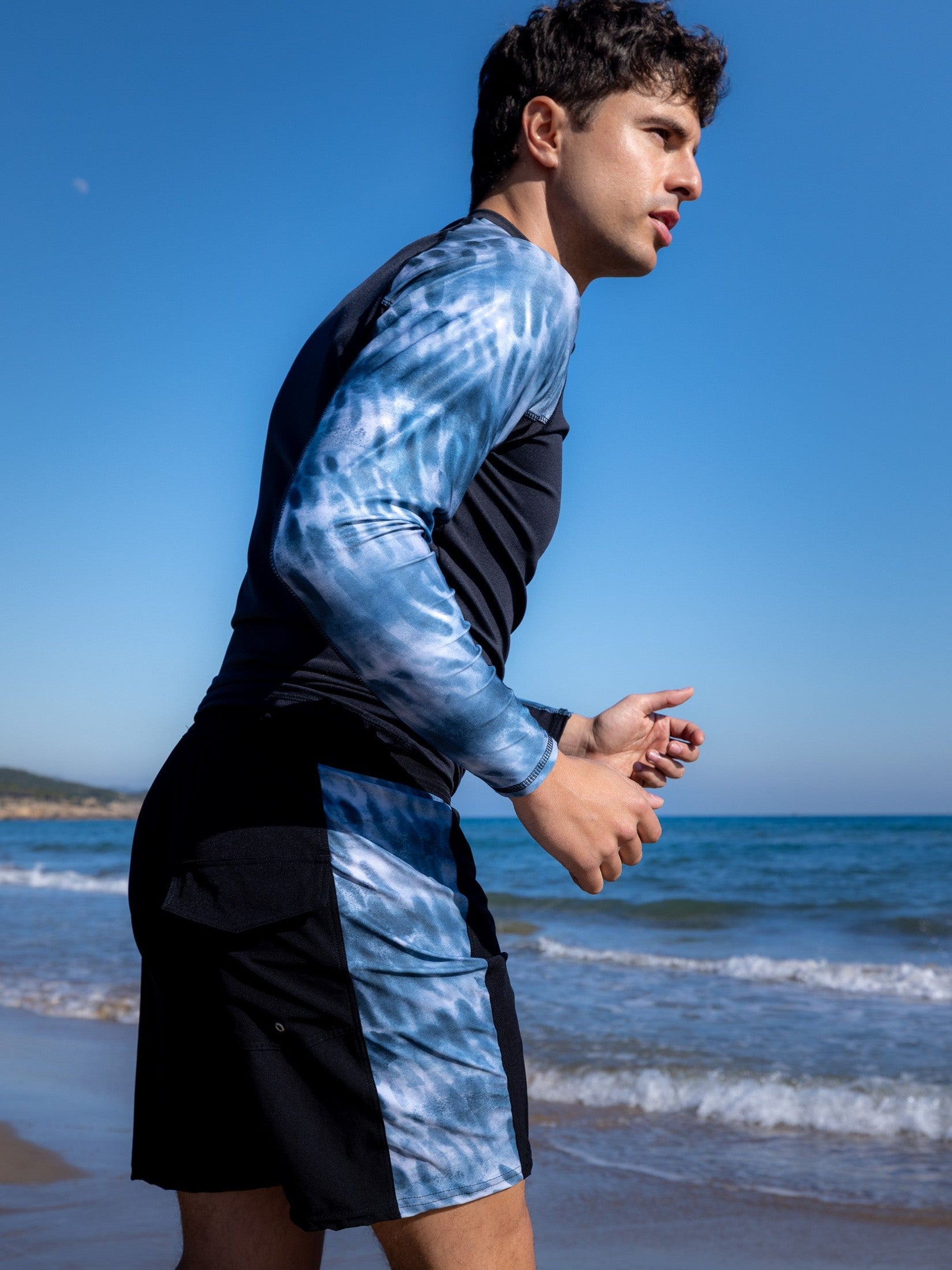 Surf Lycra - Tiger Shark (Grayish)