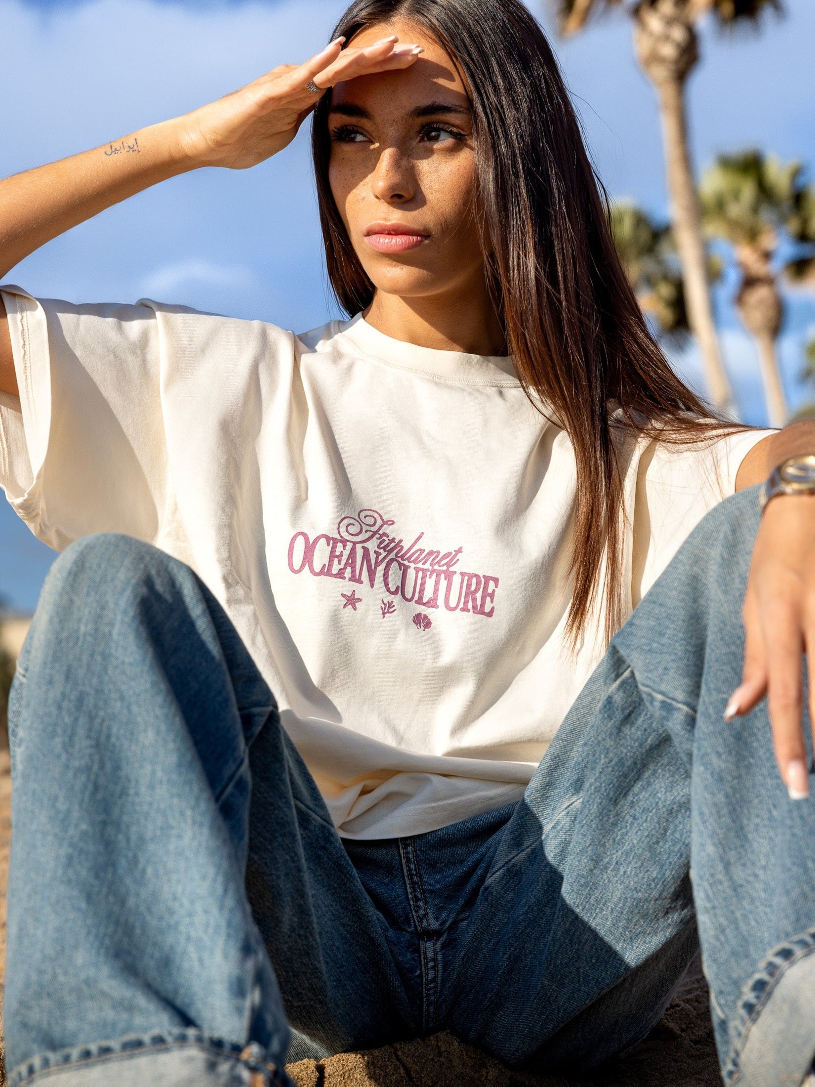 Camiseta Biotop – Beige