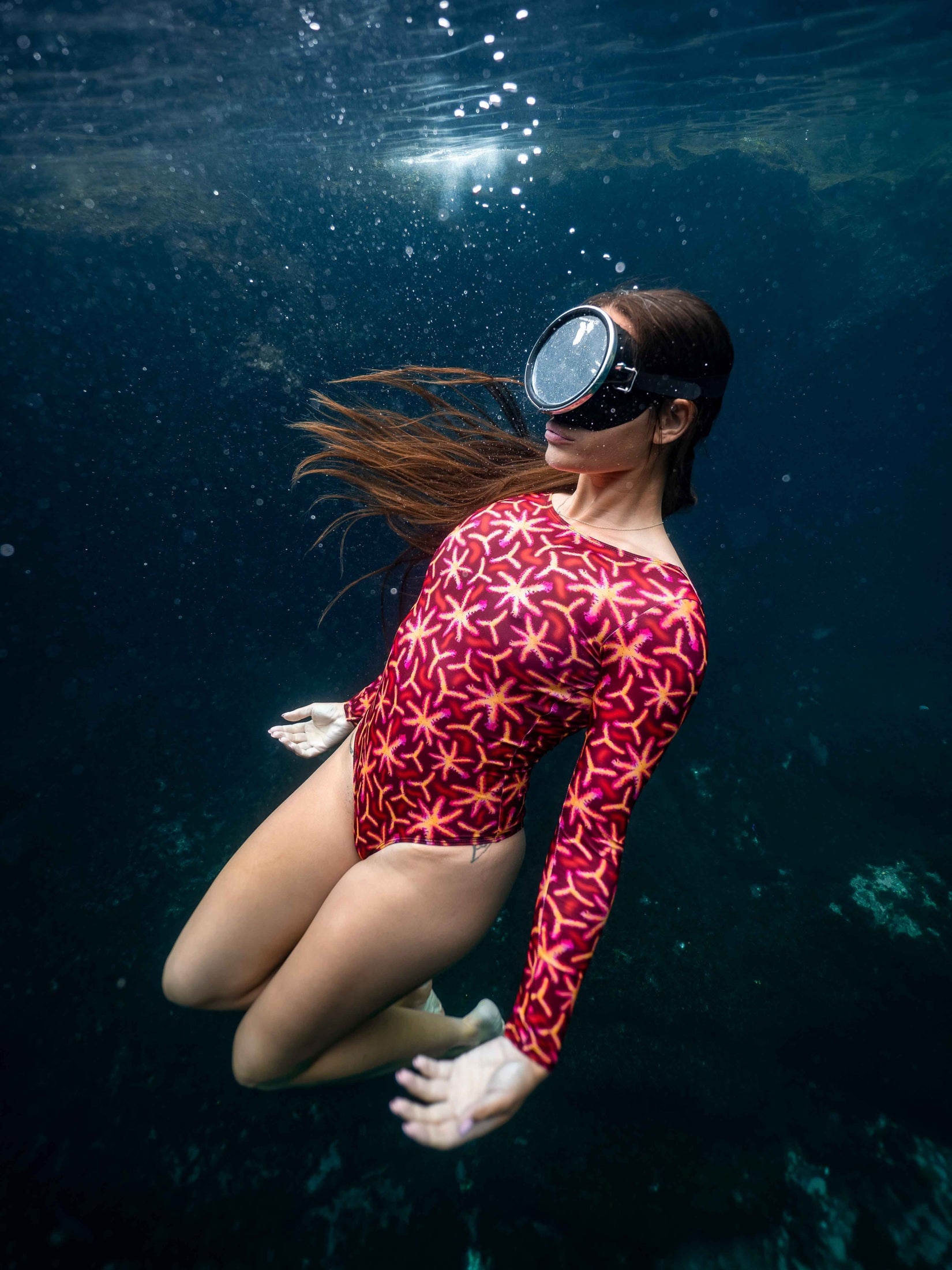 Maillot de surf Gorgone (Dos ouvert)