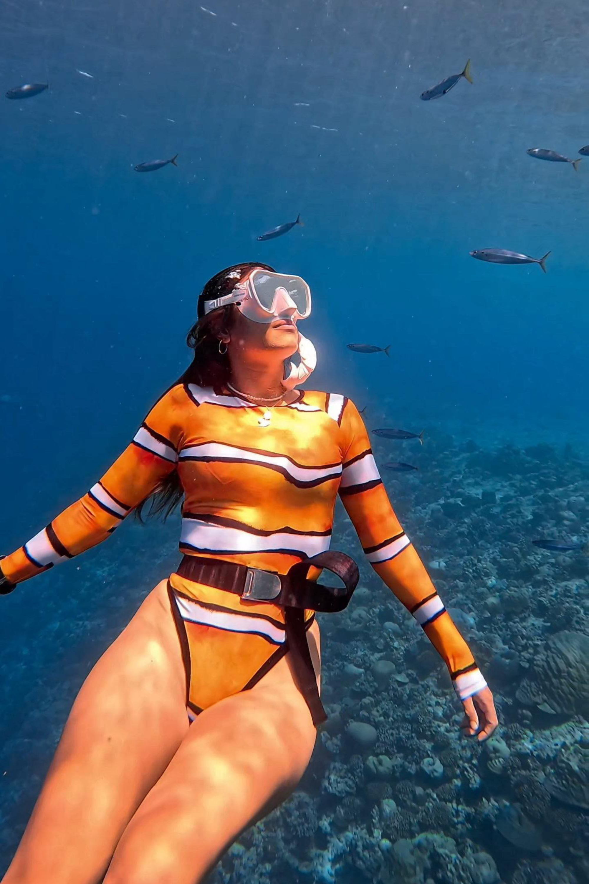 Bañador Surf manga larga - Pez Payaso