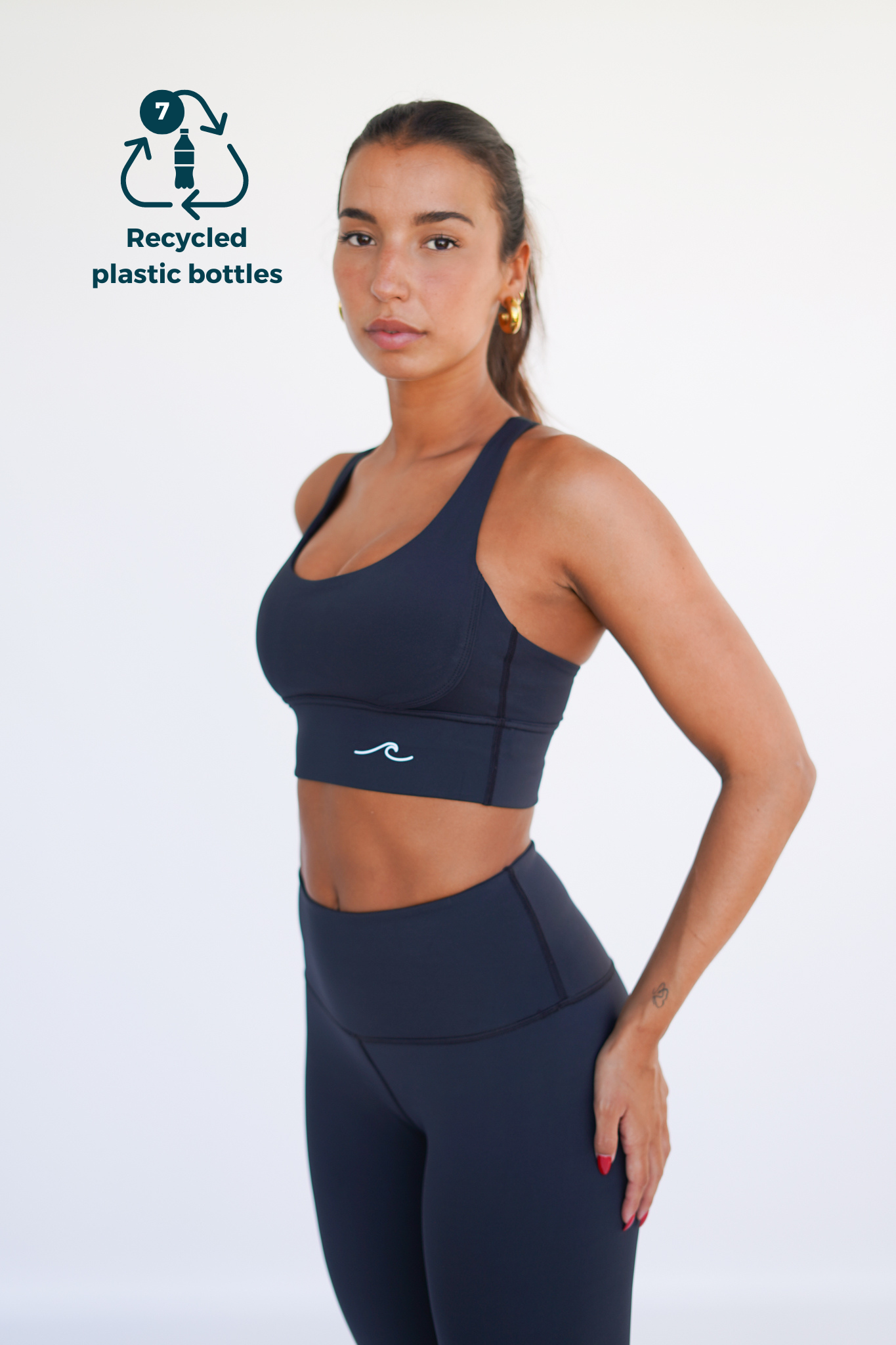 Top OCEAN - negro - FITPLANET